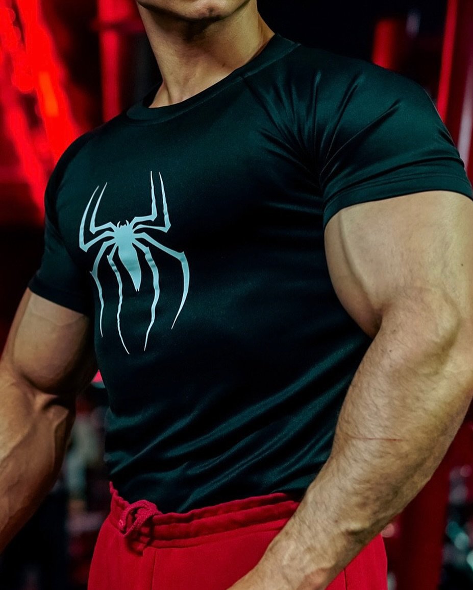 spider compression shirt sleeves for men