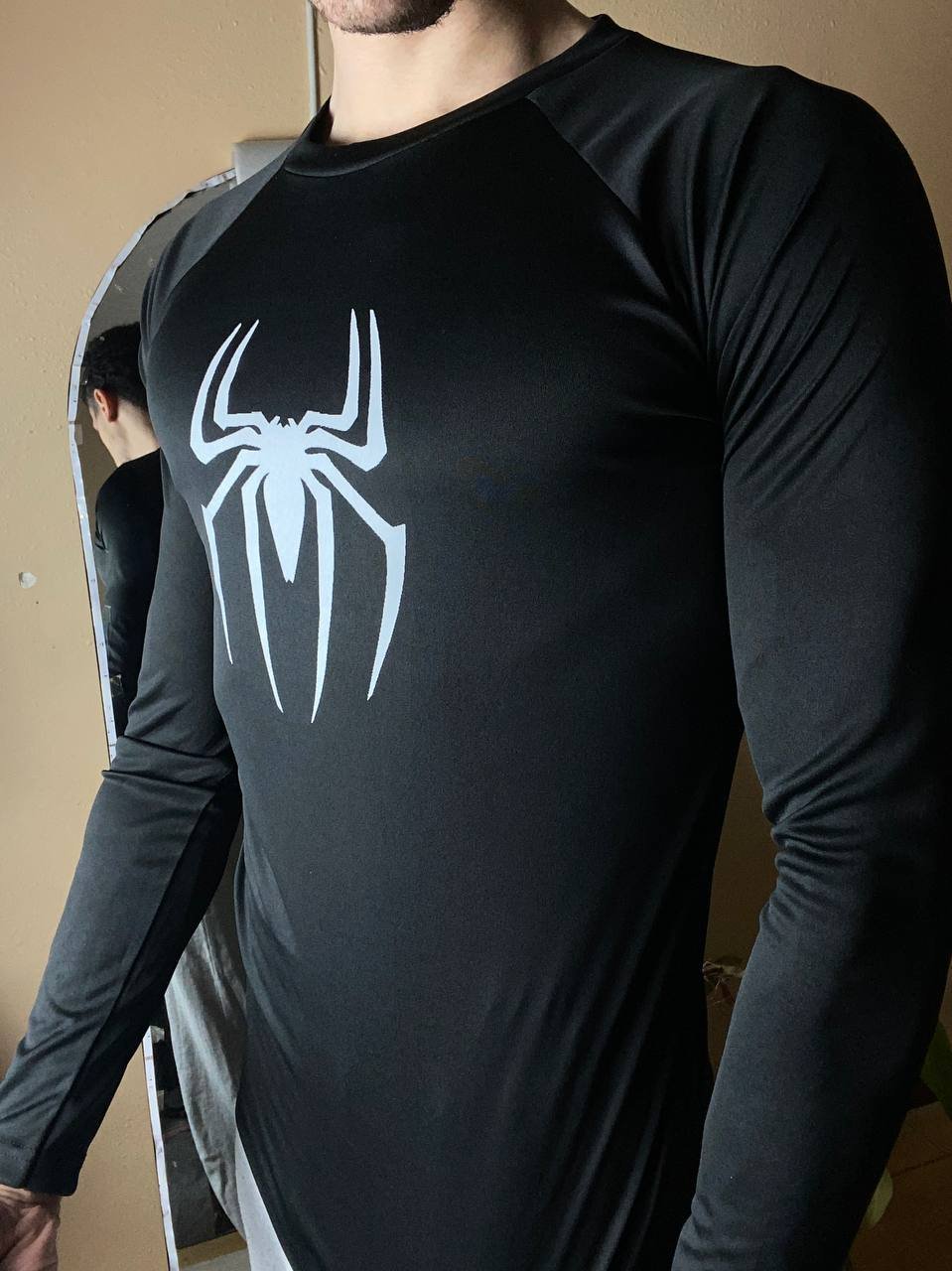 spider compression shirt long sleeves spider compression shirt long sleeves